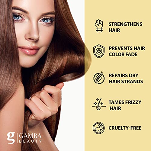 Gamba Beauty keratin šampon za obradu kose - Jačanje keratinskog šampona - tretman keratin kose