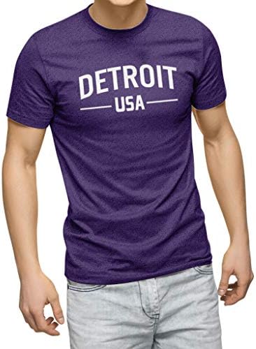 Luxxology Detroit Michigan Novelty Muška majica