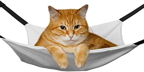 Viseća mreža za kućne ljubimce slatka mačka spavaći krevet sa podesivim naramenicama i metalnim kukama 16,9 x13