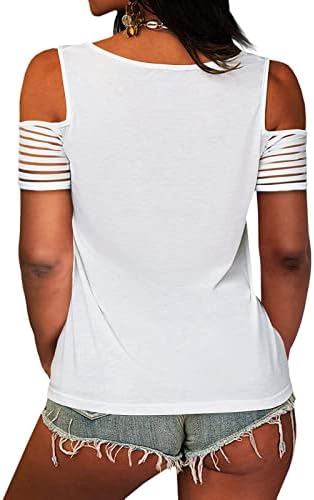 Mod BOD vrhovi žene seksi V vrat vrhovi majica ovratnik Zipper čvrsta elegantna kratka rukava košulja