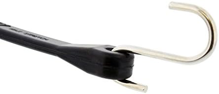 ABN EPDM gumene remene - 10-inčni kaiševi za crnu gume s kukama gumenim bungee kablovima, 10 paketa