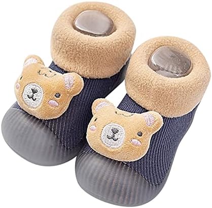 Obuća Za Toddle Za Dojenčad Zimske Cipele Za Malu Djecu Meka Donja Zatvorena Neklizajuća Topli Pod Crtić Tigrove Čarape Sandale Za Djevojčice