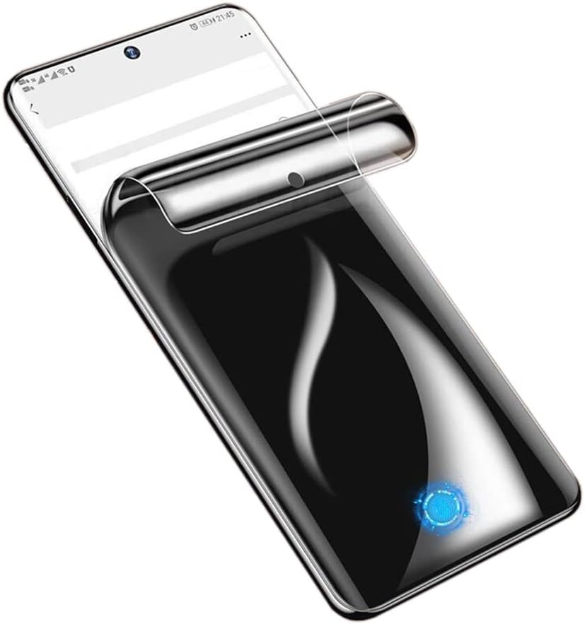 PORRVDP privatnost hidrogel Zaštita ekrana za Samsung Galaxy S21 FE 5G, 2 kom Anti-spy Meki TPU zaštitni Film [Clear HD] [visoka osjetljivost] [kompatibilno otključavanje ID-a lica]