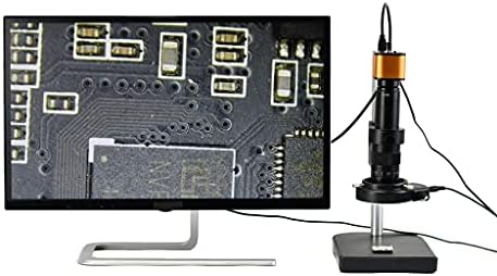 Tfiiexfl 16MP Stereo digitalna USB Industrijska mikroskopska Kamera 150x elektronski video C-mount stalak za sočiva za PCB THT lemljenje