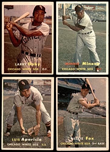 1957. topps Chicago White Sox u blizini Team Set Chicago White Sox VG / Ex White Sox