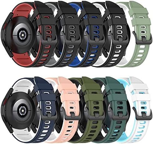Ganyuu 20mm Nema praznina Službeni pametni sat za Samsung Galaxy Watch 4 Classic 46 42mm / satovi4 44 40 mm silikonske naramenice