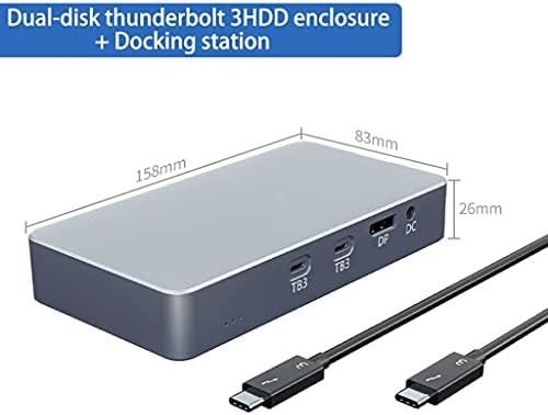 n / A M. 2 Dual-Disk NVME HDD Enclosure 3 priključna stanica tipa C na USB 3.0 hard disk Box