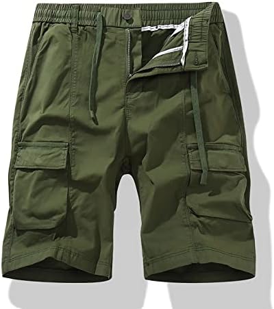 Muški Casual Cargo Shorts ravno-Fit elastični muški modni teretni šorc Božić Vježba muški vanjski šorc