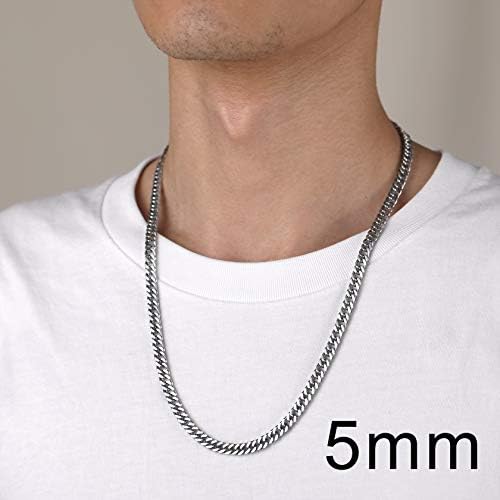 Lančanik Miami kubanska lančana ogrlica, 5mm/7mm/10mm/13.5 mm široki Nerđajući čelik/18K pozlaćeni, lanci za muškarce i žene, 18202224262830 dužina
