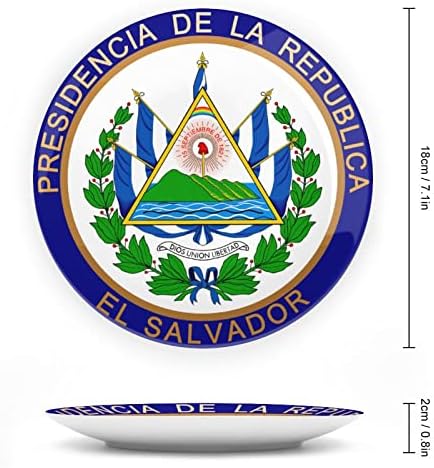 Pečat predsjednika El Salvador viseći keramičke dekorativne ploče s ekranom Prilagođeni godišnjičkim vjenčanim