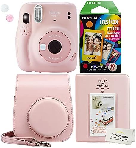 Fujifilm Instax Mini 11 rumenilo Pink Instant Kamera Plus futrola, Foto Album i fujifilm lik 10 Filmovi