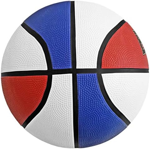 BIGGZ Zvanična veličina 7 Košarka - Crvena / Bijela / Plava košarka sa rukom - 6,12,50 Opcije paketa