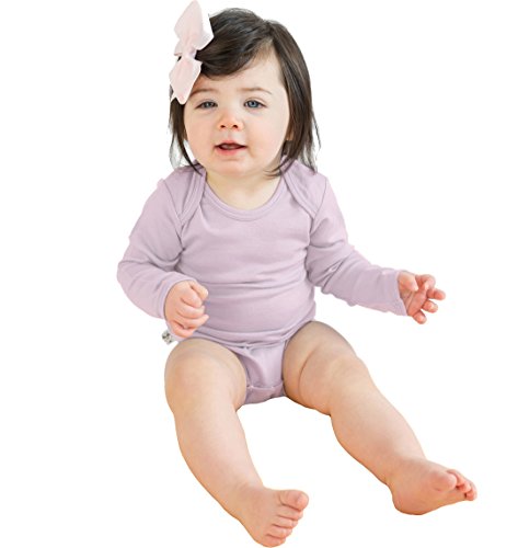 Woonino Baby Boys dugih rukava, Merino vuna, 3-6 mjeseci, lila