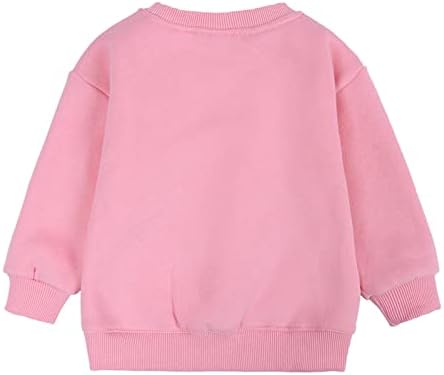 Toddler Boys Girls Pulover Fleece dukserice Dječja punila za djecu Plus Bebe Color Top Coat
