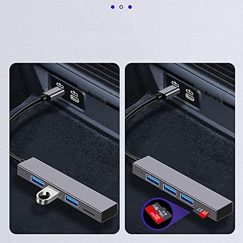JAHH USB Hub Converter Dual USB interfejs Car U Disk slušanje pjesama Adapter Auto mobilni telefon
