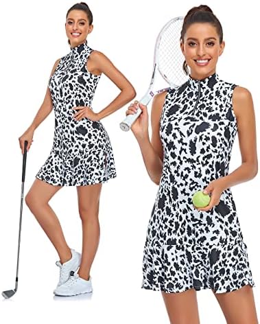 Cucuchy Womens Golf Tenis Haljina bez rukava haljina za sport sportske vježbe
