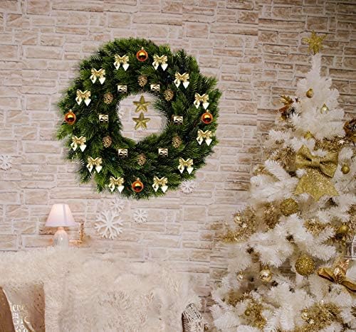 SLA Božić Lopta miješanih privjesak Shatterproof Lopta Ornament Set Sezonski ukrasi sa višekratnu