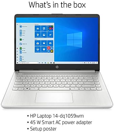 HP najnoviji 14 & 34; HD Laptop, Intel Core i5-1035g1, Intel UHD Graphics, 8GB SDRAM, 256GB SSD, prirodno