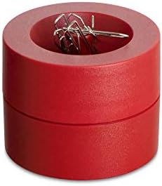 Maul magnetni držač papira, Ø 73mm, H66mm, crvena