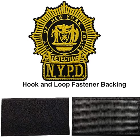Grad New York Policijski detektiv Nypd vezene aplikacije zakrpe od tkanine ukrasne značke