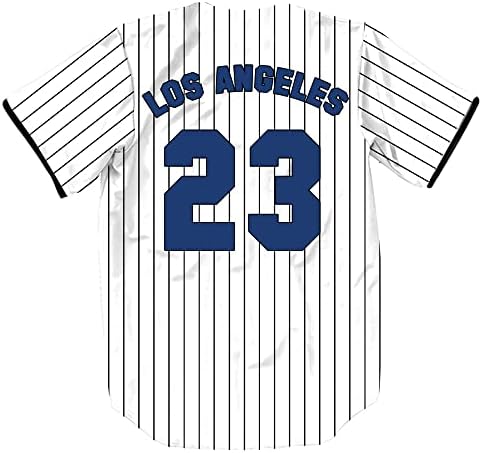 Tifiya Los Angeles 99/23/24 Stripes tiskani bejzbol dres La bejzbol ekipne košulje za muškarce / žene / mlade
