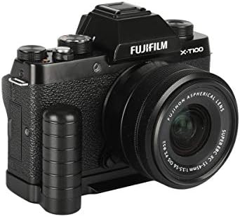 WEPOTO XT100-B RUKA RUKA KRŠAVA PLAČA l Nosač QR ploča Kompatibilan sa Fujifilm XT100 kamerom -Aluminski crna