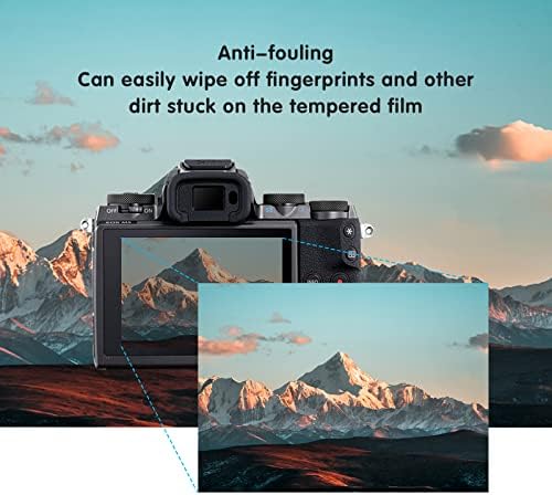 Kinokoo kaljeni stakleni film za Canon EOS 5D Mark IV Crystal Clear Film Canon 5D4 Zaštitnik zaslona sa vrhunskim