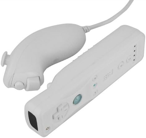 Eforbuddy silikonska mekana komora za Nintendo Wii Remote i Nunchuk, bijeli