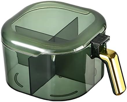 Prozirna začina boca za začinu JAR kuhinje sa poklopcem kvantitativnim začinskim kutijama zapečaćenim