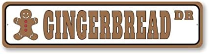 Gingerbread Street znak - 6 x 24