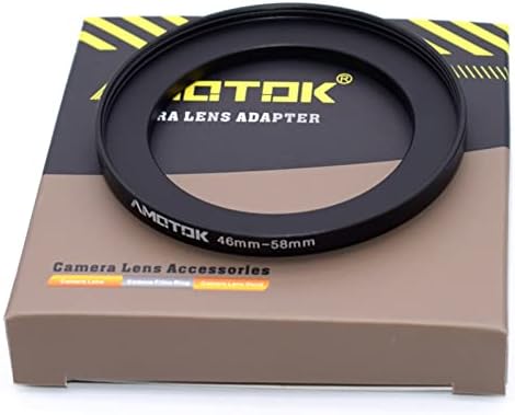 46 mm objektiv na 58 mm adapter za objektiv kamere, 46 mm do 58 mm Filtrirajući prsten od koraka, kompatibilan