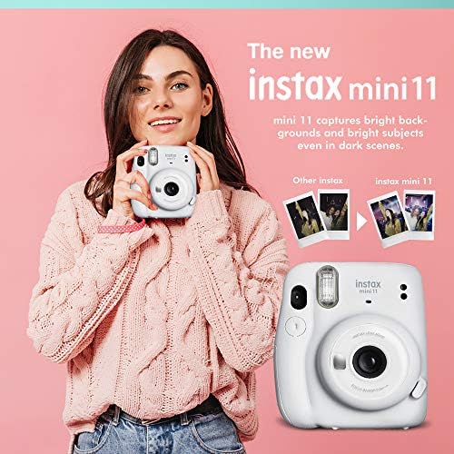 Fujifilm INSTAX Mini 11 kamera za trenutni Film + paket dodatne opreme koji uključuje 5x Fujifilm Instax Mini