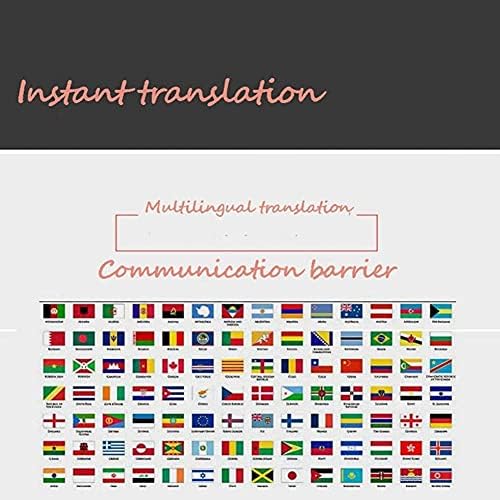 DAILYINT Angelay-Tian uređaj za prevođenje jezika，podržava 126 jezika & 74 akcente sa 2.4 inčnim radovima