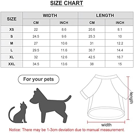 FunnyStar Pug zapise Ispis dukserica za kućne ljubimce sa pulovernim kombinezonom za pse za pse mačka