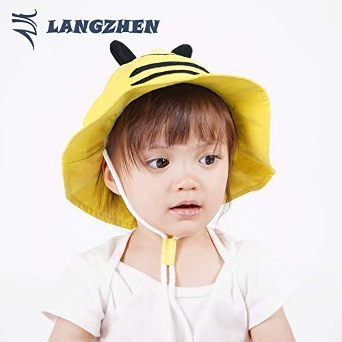 LANGZHEN dječji ljetni šešir za zaštitu od sunca slatke životinje dizajnirane za malu djecu Dječaci Djevojčice