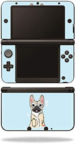 MightySkins koža kompatibilna sa Nintendo 3DS XL Original-Frenchie Love | zaštitni, izdržljivi i