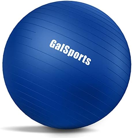 GalSports Lopta za jogu za vežbanje za vežbanje, Lopta za stabilnost otpornu na rafal i klizanje, Švajcarska