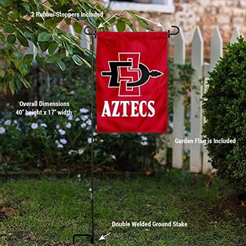 San Diego State Aztecs Garden Zastava i držač za držač za zastavu