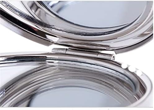 WSSBK sklopivo dvostrano Kozmetičko ogledalo prijenosno metalno ogledalo prijenosno za slanje