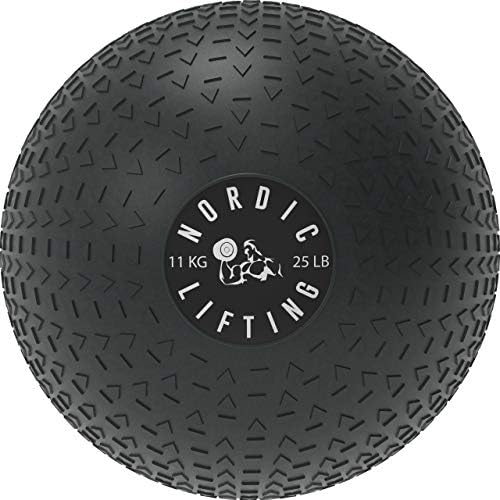 Nordic Lifting Slam Ball 25 lb paket sa zidnom loptom 20 lb