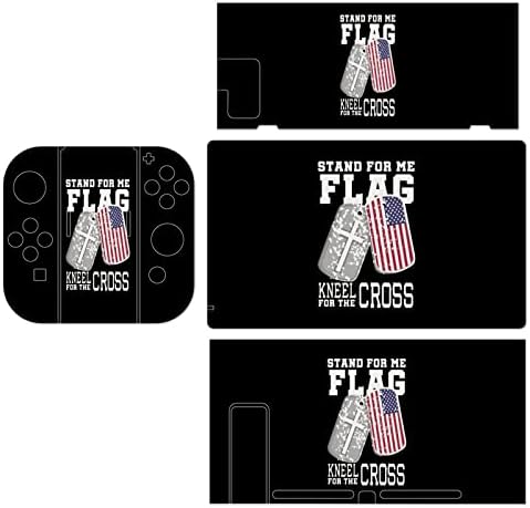 Stanite za mene kleknite za Cross us Patriot Stickers zaštitni film naljepnica personalizirana
