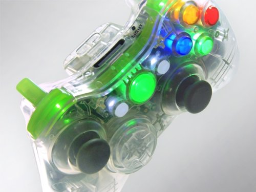 Crystal Clear XCM LED osvijetljena Xbox 360 bežična kontroler