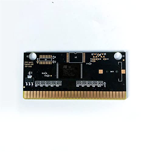 Aditi test Drive II The Duel - SAD Label FlashKit MD Electroless Gold PCB kartica za SEGA Genesis Megadrive