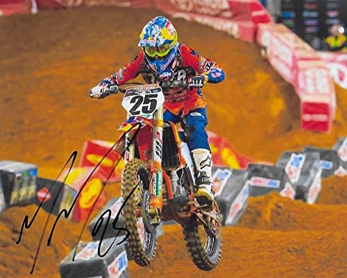 Marvin Musquin, Supercross, Motocross, potpisana autogramirana fotografija 8x10, COA sa dokaznom fotografijom
