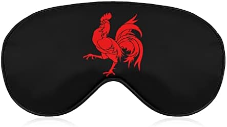 Rooster Flag crveni penis SLEep maska ​​za oči Slatka slepogstruka očiju za oči Za žene za muškarce