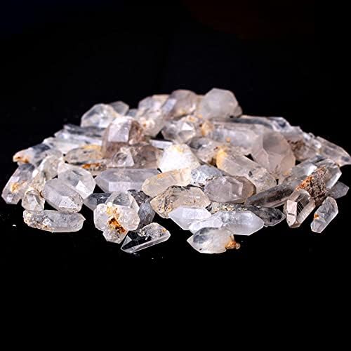 KKSI Prirodni herkimer Diamond Kvarcni kristalni zacjeljivački točki mineralni uzorci Nakit za