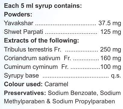 JOKE Charak Pharma Alka - 5 sirup a urin Alkalizer-100 ml