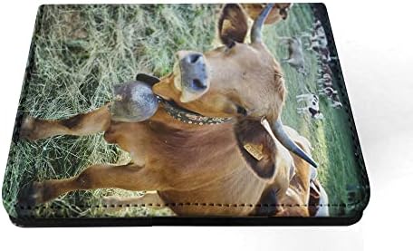 Krav bikovska farma životinja goveda 24 Flip tablet poklopac kućišta za Apple iPad Pro 11 / iPad