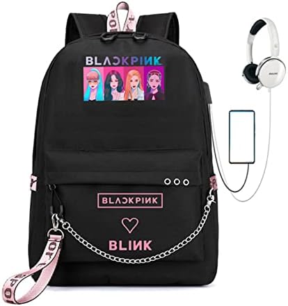 Kpop Blackpink ruksak Lisa Rose Jisoo Jennie fotografija u boji računar FashionTravel poslovni