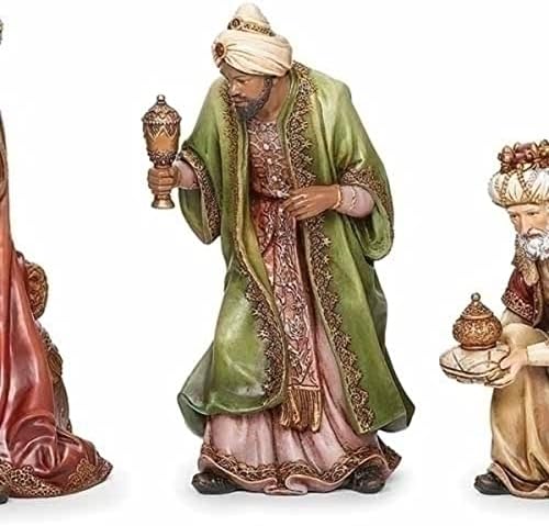Roman 17.5 Stojeći kralj rođenja figurice božićne tablice dekor